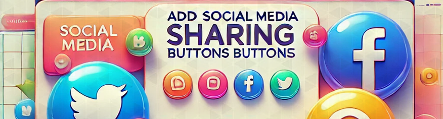 Obtaining share button for social media