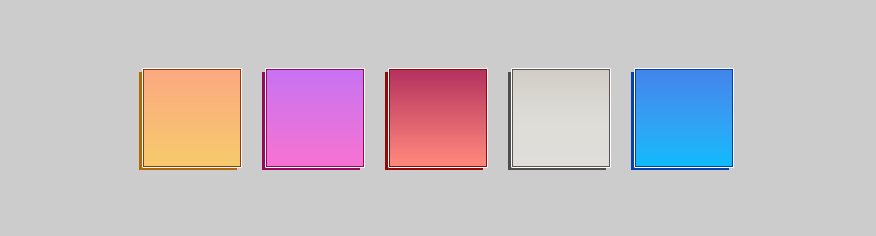 ستايلات فوتوشوب حديثة بالوان هادئة